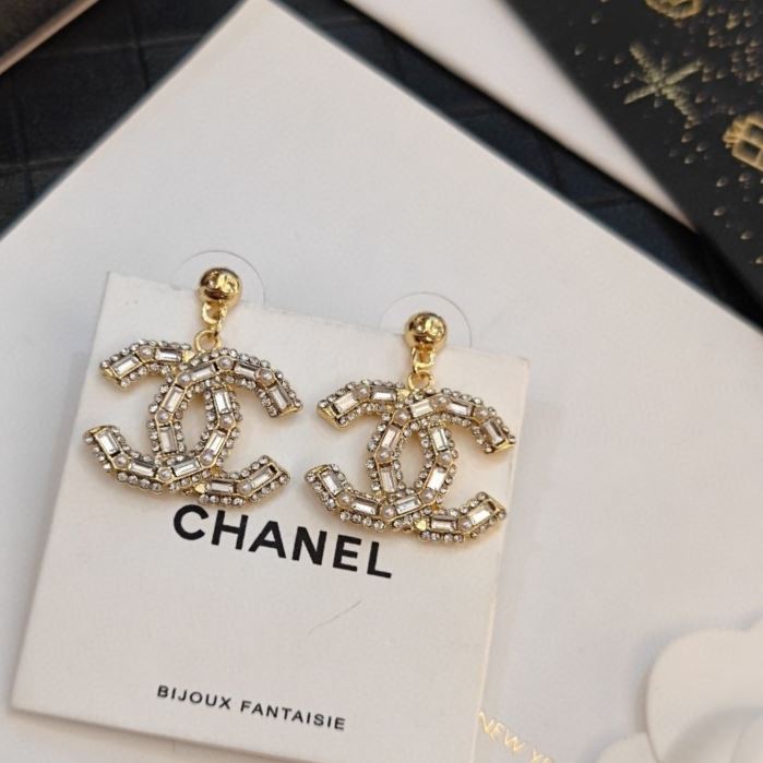 Ch*el earrings